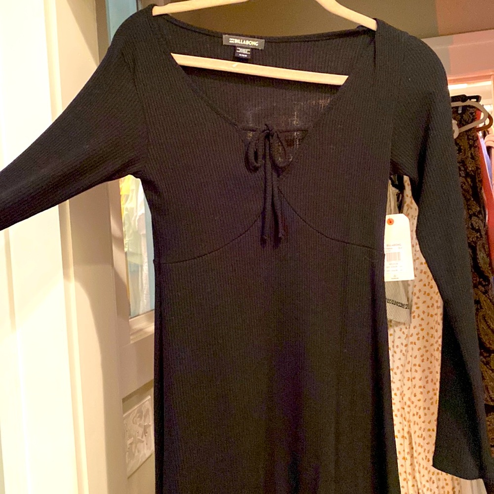 Brand new with tags long sleeve billabong dress